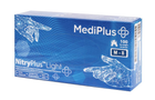 Рукавички нітрилові MediPlus NitryPlus Light 3,4 г M Сині 100 шт (00-00000274)