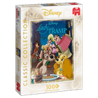 Пазл Jumbo Disney Classic Collection Леді і Бродяга 1000 елементів (8710126194867)