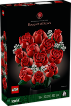 Конструктор Лего иконс Букет роз Lego Icons Bouquet of Roses 10328