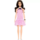 Кукла Mattel Барби Модница Barbie Fashionistas в платье в клетку HRH21