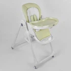 Стульчик для кормления Toti W-56077 (1) мягкий PU, мягкий вкладыш, 4 колеса, съемный столик, в коробке (W-56077)