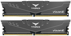 Pamięć RAM Team Group DDR4-3600 32768MB PC-28800 (Kit of 2x16384) T-Force Vulcan Z Gray (TLZGD432G3600HC18JDC01)