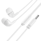 Навушники Borofone BM83 Craft universal earphones with mic білі