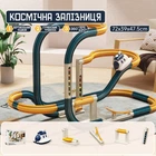 Космическая большая детская Железная дорога с дымом, автоматическим подъемником и трамплином ALL