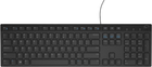 Klawiatura przewodowa Dell KB216 USB UK Layout (580-ADGV)