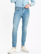 Jeansy slim fit męskie Levi's 512 Slim Taper 28833-0588 40-32 Niebieskie (5401105670412)