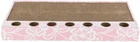 Когтеточка-игрушка из гофрокартона с шариками и кошачьей мятой Trixie 48*5*25 см (розовая)
