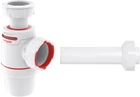 Сифон для раковины Neo Air 1 1/4"x40 мм с отводом Wirquin