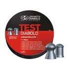 Пули JSB Diabolo Test Exact, 4,5 мм, 0,51; 0,54; 0,67; 0,87 гр, 350шт