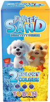 Набір для творчості Tuban Fluffy Sand 2 x 70 г Синій/Жовтий (5901087037901)