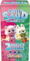 Набір для творчості Tuban Fluffy Sand 2 x 70 г Рожевий/Зелений (5901087037895)