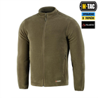 Тактична флісова кофта M-Tac Nord Fleece Polartec, розмір L, колір Dark Olive