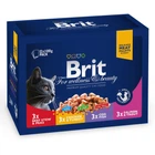 Влажный корм для кошек Brit Premium Delicate Fillets in Gravy Family Plate 85 г