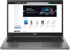 Ноутбук Acer Extensa 15 EX215-23-R8NL (NX.EH3EU.00T) Steel Gray / 15.6" IPS / AMD Athlon Silver 7120U / RAM 8 ГБ / SSD 512 ГБ / Зарядка по USB