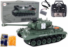 Танк на радіокеруванні Leantoys Leopard RC Remote Controlled Cannon 1:18 Сірий (5905679078075)