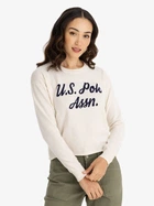 Джемпер женский U.S. Polo Assn 216482-AA00A S Ванильный (786662139714)