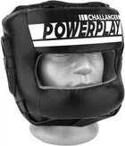 Боксерський шолом PowerPlay 3067 з бампером PU + Amara Чорний