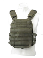 Плитоноска Plate Carrier для бронепластин олива Cordura (00000538)