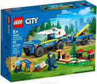 Конструктор LEGO City Дресирування поліцейських собак 197 деталей 3 шт (60369)