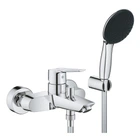 Cмеситель для ванны однорычажный с коротким изливом GROHE QuickFix Start хром латунь 25283002