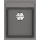 Мийка для кухні FRANKE граніт Maris MRG 610-37 410x510мм прямокутна врізна із сифоном сіра 114.0668.862