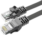 Патч-корд Essager TopSpeed Cable Ethernet Cat6 RJ45 Flat Cable 3 м Черный (EXCWXB-JSC01)