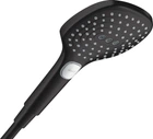 Ручная лейка для душа HANSGROHE Raindance Select E 120 3jet 26520670 чёрная