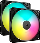 Кулер Corsair RS140 ARGB Dual Pack Black (CO-9050183-WW)