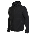 Кофта M-Tac Lite Microfleece Hoodie Black XL