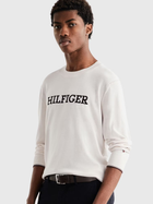 Sweter męski bawełniany Tommy Hilfiger Regular Fit MW0MW31584 S Biały (8720644182451)