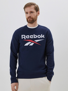 Світшот чоловічий Reebok Identity Big 100050277 M Темно-синій (4066751210217)