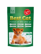 Силікагелевий наповнювач "Best Cat" Green Apple , 3.6 л (4820281500282)