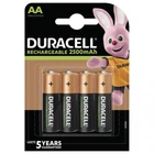 Аккумуляторы R6 DURACELL 2500 mAh АА- 4 штуки