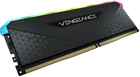 Оперативна пам'ять Corsair DDR4-3600 16384MB PC4-28800 Vengeance RGB RS Black (CMG16GX4M1D3600C18)