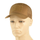 Бейсболка M-Tac с липучкой и сеткой Flex рип-стоп Coyote Brown S/M