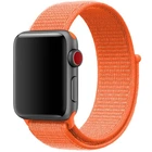Ремешок Epik Nylon для Apple watch 38mm/40mm Оранжевый / Orange