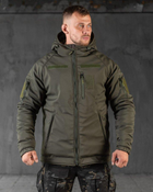 Тактическая зимняя куртка SoftShell Omni-Heat до -20 S олива (89430)