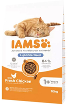 Сухий корм для котів Iams Advanced Nutrition Light/Sterilised 10 кг (8710255150550)