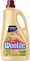 Средство для стирки жидкое Woolite Fruity с усиленным ароматом для цветных тканей с Кератином 3.6 л (5908252011926)