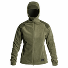 Жіноча флісова куртка Helikon-Tex Cumulus - Heavy Fleece Олива XS (H2115-09/XSR)