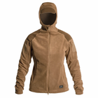 Женская флисовая куртка Helikon-Tex Cumulus - Heavy Fleece Coyote brown XS (H2115-11/XSR)