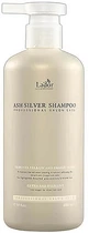 Зволожуючий відтінковий шампунь для світлого волосся - La'dor Ash Silver Shampoo 300ml (1373035-15477179)