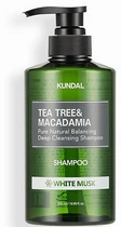 Шампунь "White Musk" - Kundal Tea Tree & Macadamia Deep Cleansing Shampoo 500ml (1147807-194498)