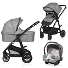 Универсальная коляска 3 в 1 Lionelo BIANKA 3IN1 GREY STONE