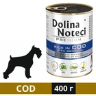 Влажный корм для собак Dolina Noteci Premium с треской и брокколи