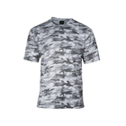 Футболка Mil-Tec MESH T-SHIRT URBAN Біла ніч S