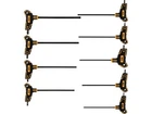 Набор ключей TORX VOREL 56639: тип "Т", Т10-T50, L= 100-200 мм, Cr-V 6150, 9 шт