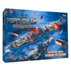 Настольная игра "Морской бой" Danko Toys G-MB-02U 24 фишки кораблей и морских мин