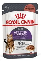 Вологий корм Royal Canin Appetite Control Care Шматочки в соусі 85 г