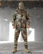 Тактичний зимовий костюм SoftShell на флісі 5 в 1 3XL мультикам (89576)